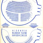 Plan widowni w siedzibie Teatru Rapsodycznego przy ul. Skarbowej 2, 1957
(ANK, Prezydium Rady Narodowej Miasta Krakowa, sygn. 29/701/2462)