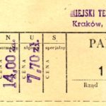 Bilet wstępu na przedstawienie, 1965
(ANK, Teatr Rapsodyczny w Krakowie, sygn. TRK 134)