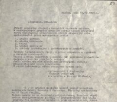 3.2	Instrukcja strajkowa z 13.12.1981
ANK, Zbiór Solidarności, sygn. 29/1828/16 s. 57
